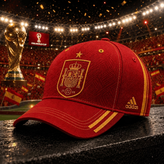 Spain National Football Team 2026 World Cup Champions V4 Classic Cap