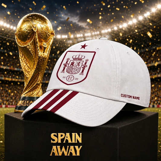 Spain National Football Team 2026 World Cup Champions V5 Classic Cap