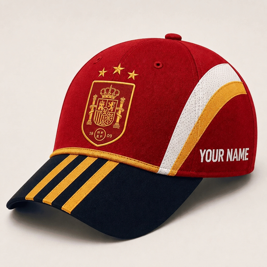Spain National Football Team 2026 World Cup Champions V6 Classic Cap