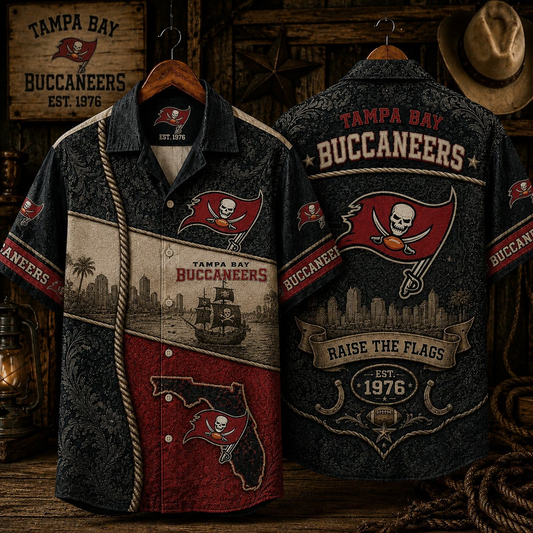 TB x NFL Hawaiian Shirt 1906