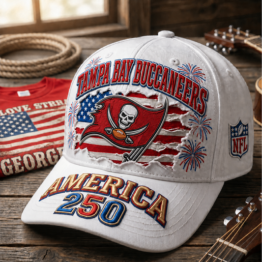 TB x NFL Premium Cap 250 Years Anniversary Of Freedom 0107