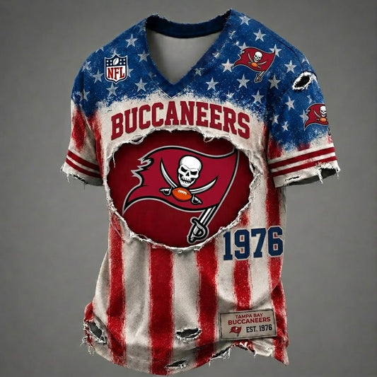 TBB x NFL American Flag Luxury Classic T-shirt 252606