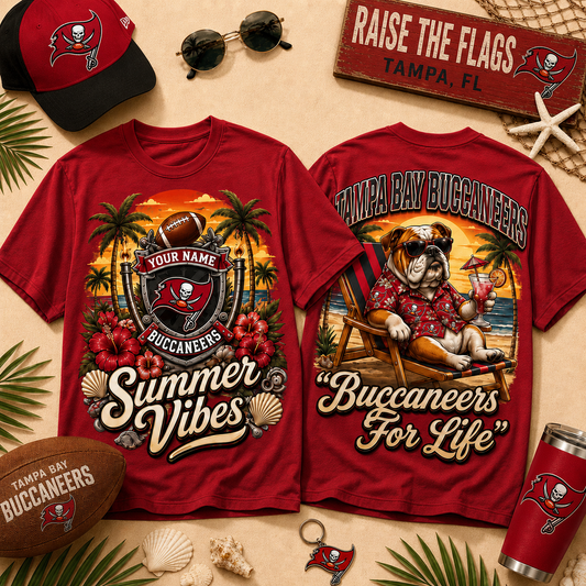 TBB x NFL Summer Tshirt Funny Dog Custom Any Name Gifts
