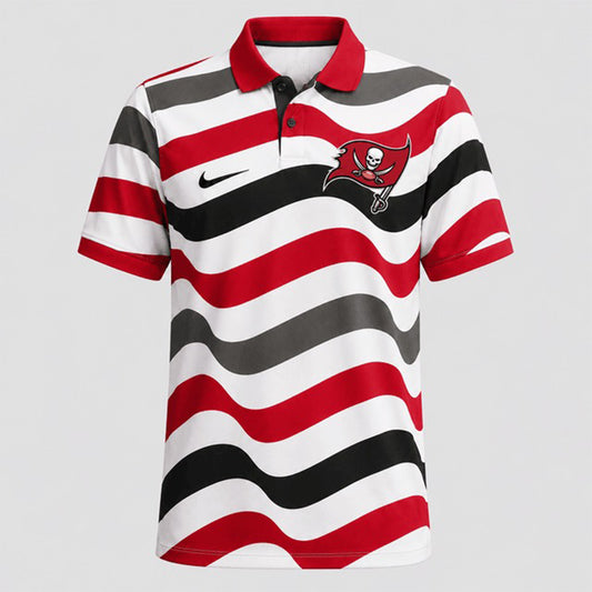 TBBPremium NFL Custom Striped Athletic Polo Shirt