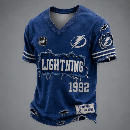 TBL x NHL LUXURY V-Neck T-Shirt 2705 DatND DVT