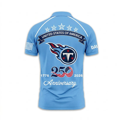 TT Premium NFL American Semiquincentennial Polo Shirt 010726
