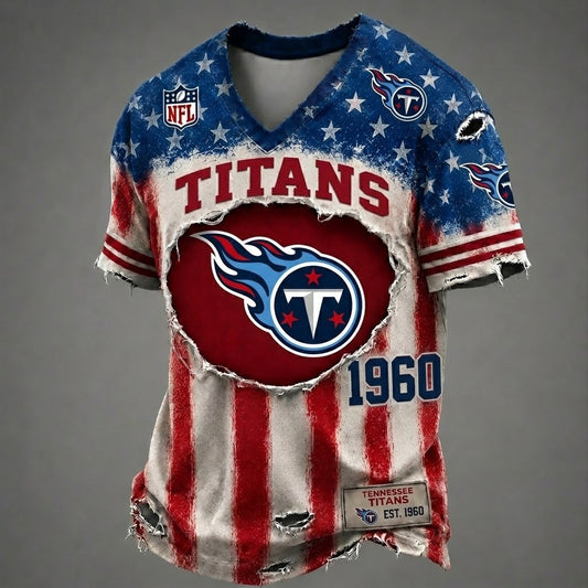 TT x NFL American Flag Luxury Classic T-shirt 252606