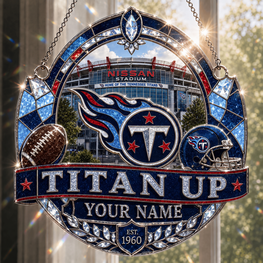 TT x NFL Premium Suncatcher Luxury Personalized Gift For Fan