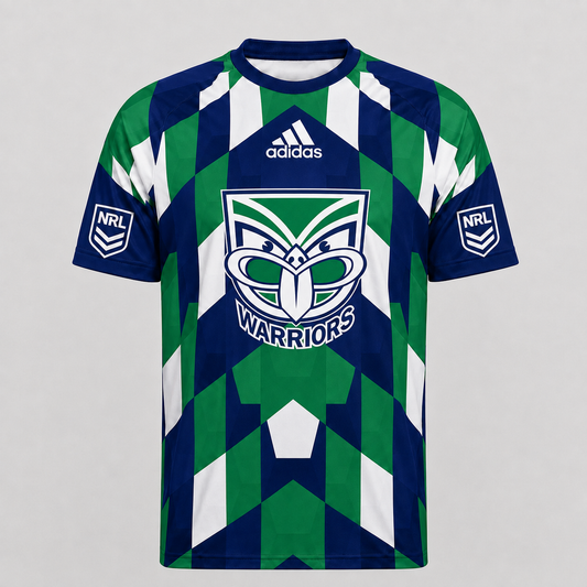 WAR x NRL Premium Geometric Fan Performance T-Shirt