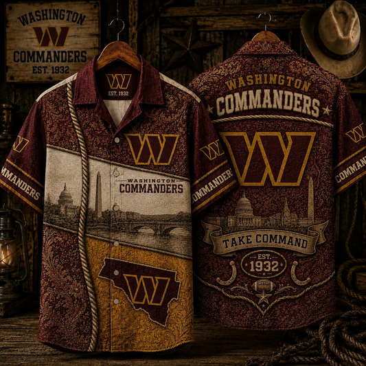 WAS x NFL Hawaiian Shirt 1906