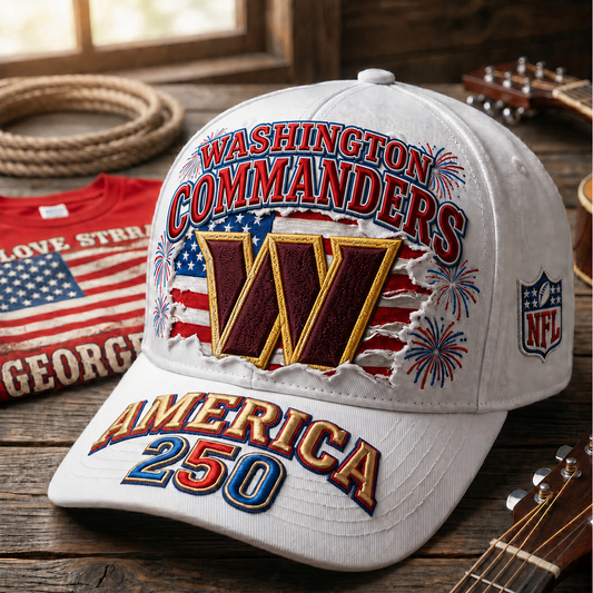 WAS x NFL Premium Cap 250 Years Anniversary Of Freedom 0107
