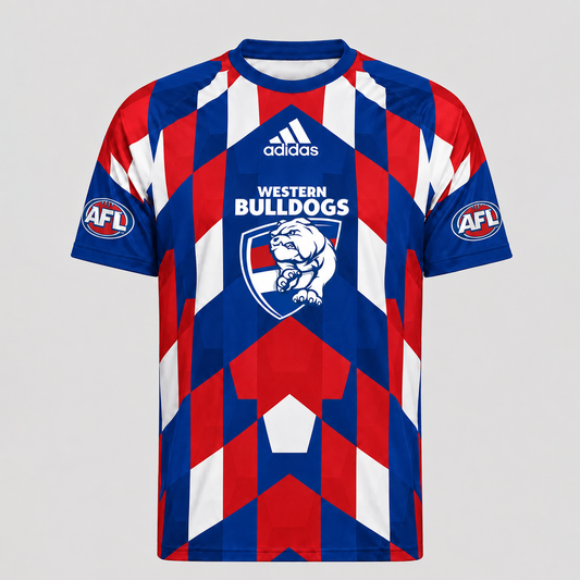 WB x AFL Premium Geometric Fan Performance T-Shirt