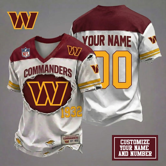 WC x Customize NFL Luxury Classic T-shirt DDT 030626 TTTZ