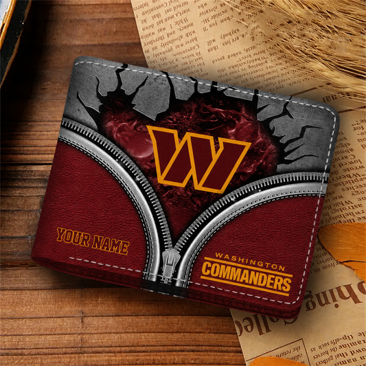 WC x NFL 3D Leather Wallet