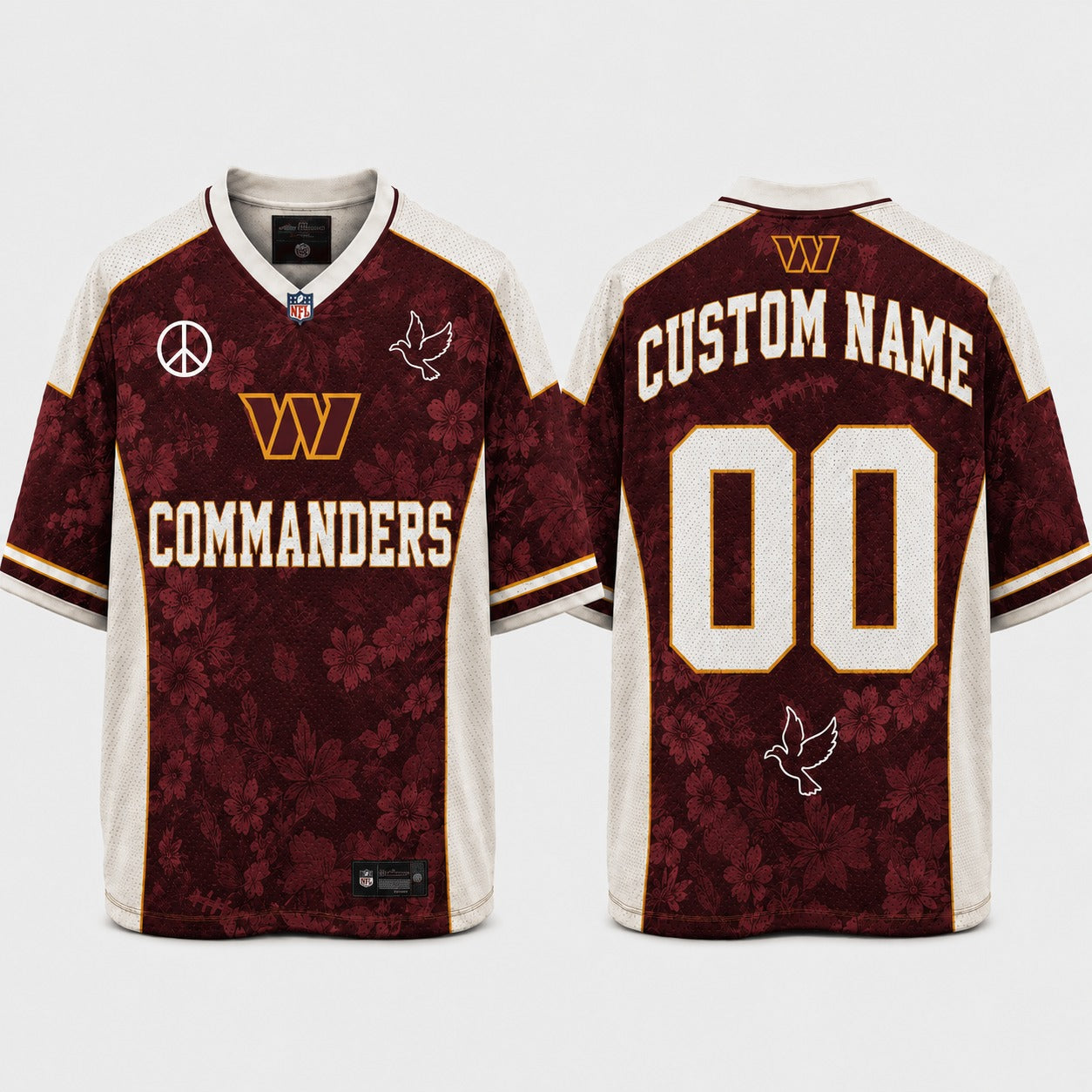 WC x NFL Premium Mesh Jersey Personalized Gift For Fan