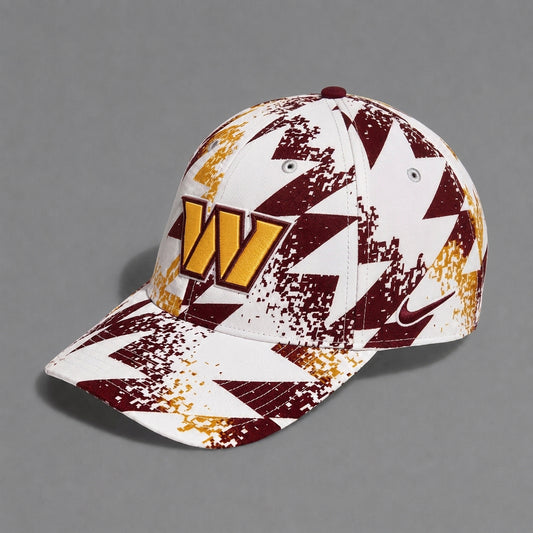 WC x NFL Premium Sports Fan Geometric Pattern Baseball Cap
